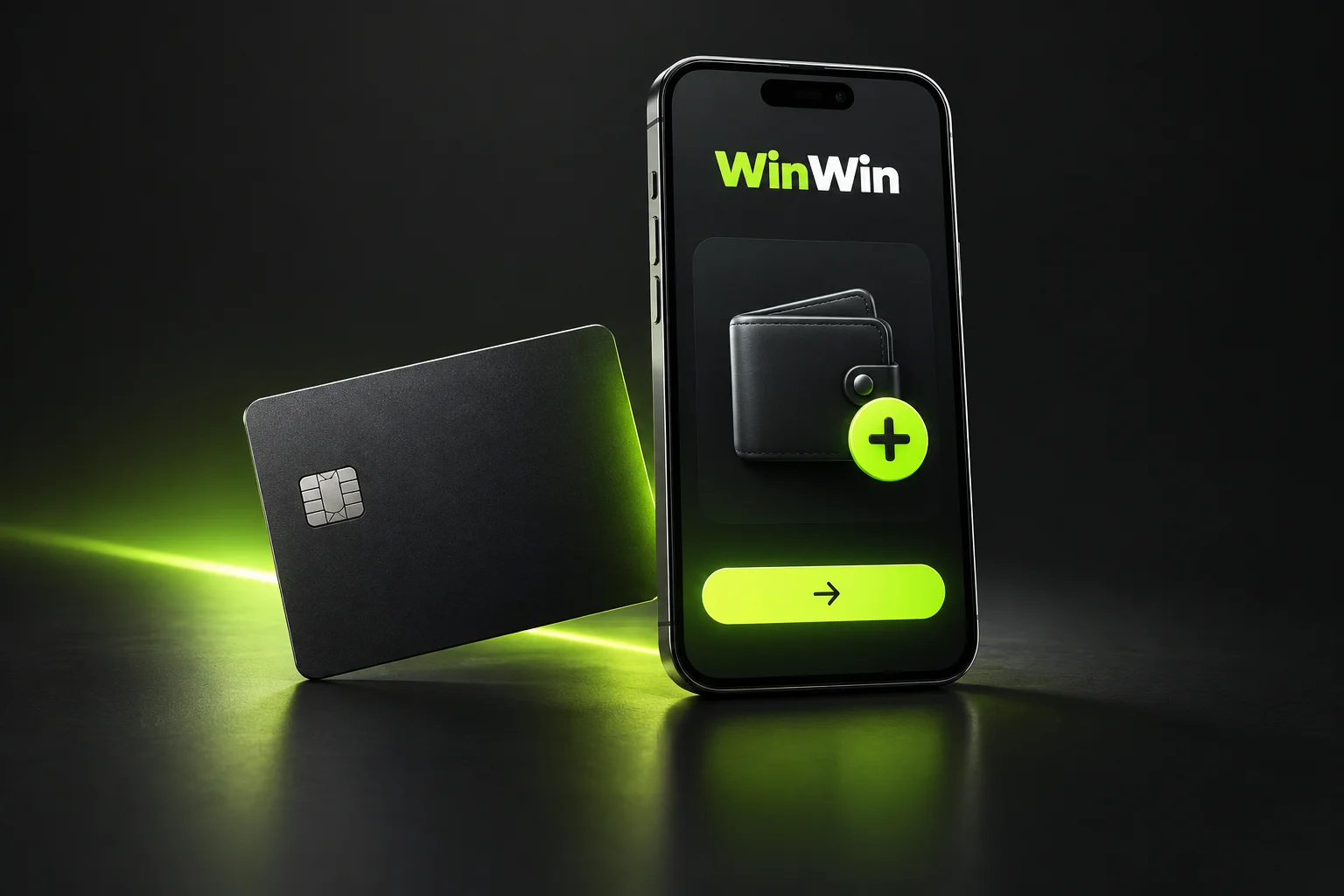 Prepare um depósito dentro da conta · WinWin